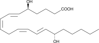 A dihydroxy fatty acid synthesized by 15-LO from 5(S)-HETE; chemotactic for eosinophils (ED50 = 0.3 µM)