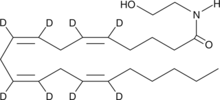 An internal standard for the quantification of AEA by GC- or LC-MS.