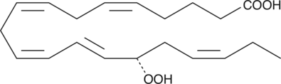 15(S)-HpEPE is a monohydroperoxy PUFA produced by the action of 15-LO on EPA. Although the biological activities of 15(S)-HpEPE have not been well characterized