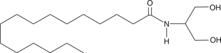 A stable analog of 2-PG bearing an amide linkage in place of the labile glyceryl ester which endows it with a prolonged in vivo half-life; also an analog of C-16 ceramide; causes apoptosis (IC50 = 80 µM) when incubated with neuroblastoma cells