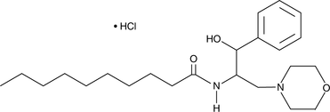 A ceramide analog that contains a mixture of all four possible stereoisomers; inhibits glucosylceramide synthase by 90% when used at a concentration of 0.8 μM in MDCK cell homogenates and inhibits β-1