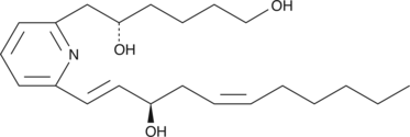 A BLT1 receptor antagonist with a Ki value of 159 nM on guinea pig lung membranes; does not antagonize the binding of [3H]-LTB4 to the human BLT2 receptor