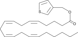 An analog of AEA with no intrinsic binding affinity for either CB1 or CB2 receptors; potently inhibits AEA reuptake in U937 lymphoma cells (IC50 = 3 µM);  may enhance endocannabinoid signalling by augmenting endocannabinoid concentrations