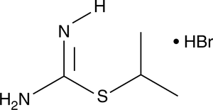 IPTU is a potent inhibitor of NOS in vitro but may lack good in vivo efficacy due to poor cellular penetration. The Ki values are 9.8