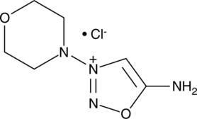 Active metabolite of molsidomine that acts as a potent vasorelaxant and inhibitor of platelet aggregation; produces both NO and superoxide to generate peroxynitrite under physiological conditions