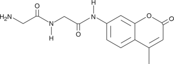 A fluorogenic peptide substrate; used to assess the activity of bacterial proteases from P. aeruginosa and S. aureus; enzyme activity can be quantified by fluorescent detection of free AMC (also known as 7-amino-4-methylcoumarin)