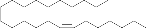 An unsaturated cuticular hydrocarbon that acts as a pheromone in some insects