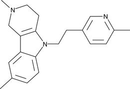 A neuroprotective agent; binds to histamine H1 and H2 receptors (IC50s = 3.8 and 287 nM