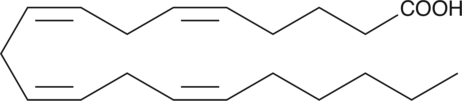 An ω-6 polyunsaturated fatty acid and the precursor of eicosanoids; keystone essential fatty acid that is converted by COX