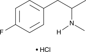 A stimulant drug related to methamphetamine and 4-fluoroamphetamine that has been identified as a component of designer drugs sold as “legal high” replacements for restricted substances; intended for use as a standard for the forensic analysis of samples that may contain this compound