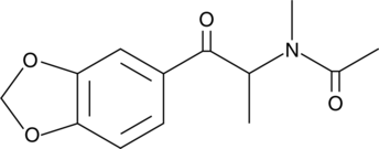 An acetylated analog of methylone