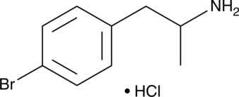 A para-substituted amphetamine that acts as a monoamine releasing agent