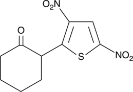 A thienyl cycloalkanone that is part of the NCI small molecule repository