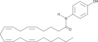 An analog of AEA that potentiates the activity of endogenous AEA by blocking its re-uptake into presynaptic neurons; selectively inhibits the carrier-mediated transport of AEA without affecting anandamide hydrolysis; inhibits the transport of AEA with an IC50 value of 1 µM in rat neurons and 5 µM in rat astrocytes; enhances and prolongs exogenous AEA-induced analgesia at a dose of 10 mg/kg in in vivo models