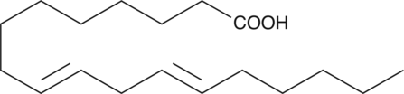 Linoelaidic acid is the all-trans fatty acid homolog of linoleic acid. Trans-fatty acids are generally not detected in raw food oils