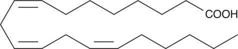 An elongation product of γ-linolenic acid (18:3)