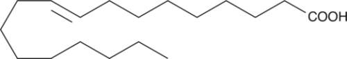 A trans fatty acid; reduces arachidonic acid-induced HHT and HETE formation and increases arachidonic acid-induced synthesis of PGE2