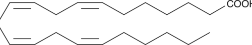 A naturally occurring PUFA formed through a 2-carbon chain elongation of arachidonic acid; present in the adrenal glands