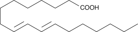 CLA refers to a family of 8 geometric isomers of linoleic acid in which the two double bonds are contiguous. 9(E)